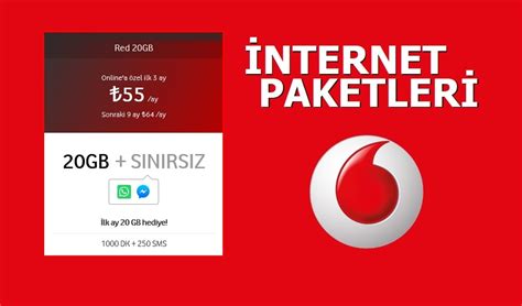 Vodafone Günlük Bedava İnternet Paketleri